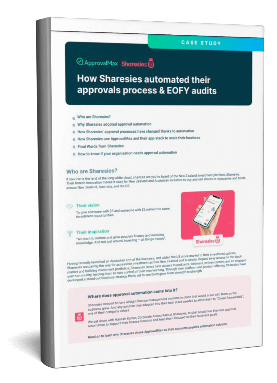 Case Study How Sharesies Automated Their Approvals Process EOFY Audits